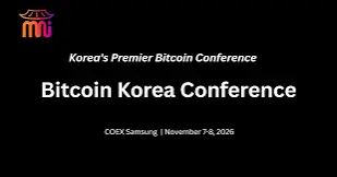 Bitcoin Korea Conference 2026 at COEX Seoul speakers and tickets