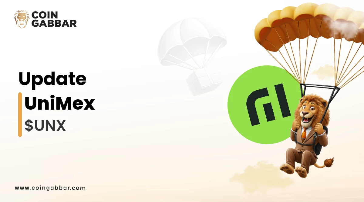UniMex airdrop banner showing the UNX logo and Galxe campaign page