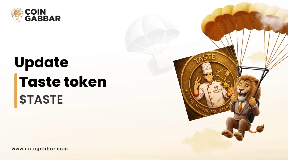 Taste token Airdrop