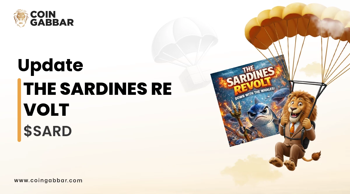 THE SARDINES REVOLT Airdrop the memecoin logo and campaign page