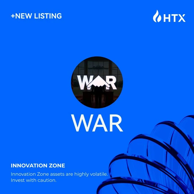 WAR ($WAR) List on Htx Exchange