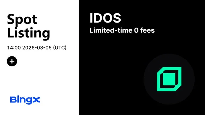 IDOS ($IDOS) List on BingX Exchange