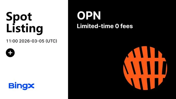 Opinion ($OPN) List on BingX Exchange