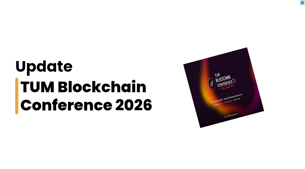TUM Blockchain Conference 2026: Munich tech event