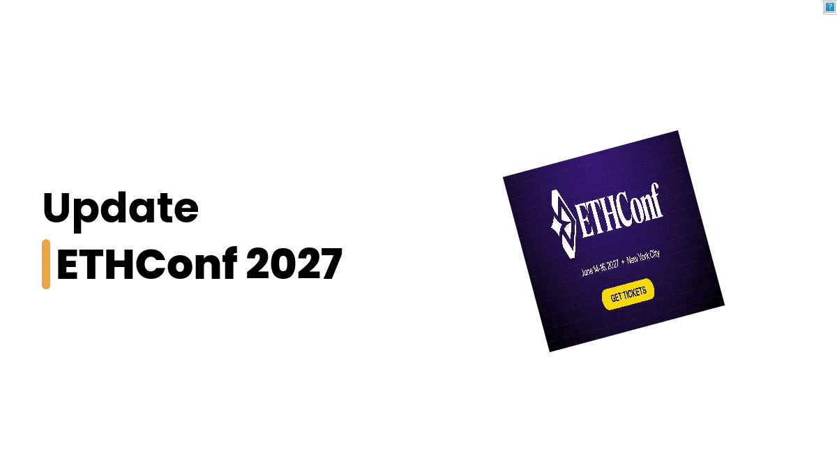 ETHConf 2027 – Ethereum & Blockchain Conference in New York