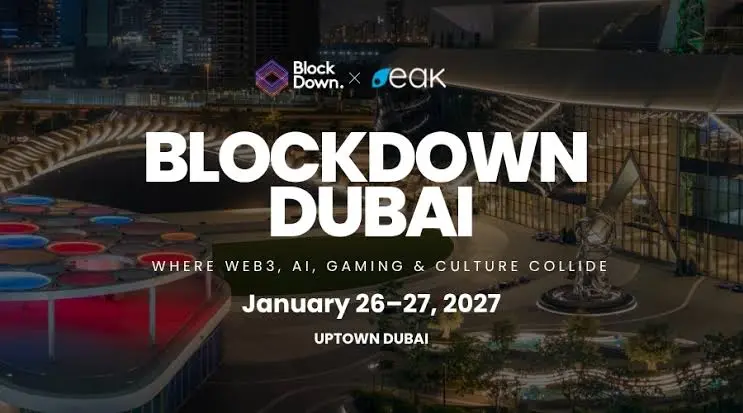BlockDown Dubai 2027 festival at The Plaza Uptown Dubai DMCC