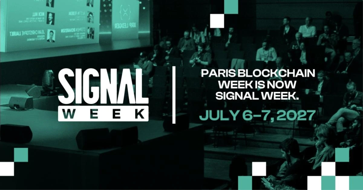 Signal Week 2027 at Palais des Congrès in Paris