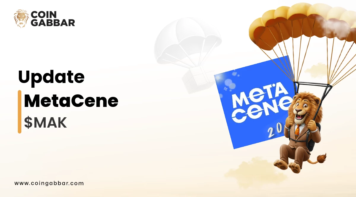 MetaCene Airdrop guide with MAK token and task details