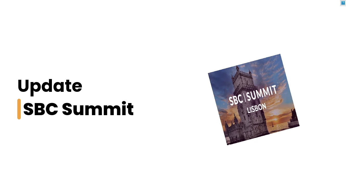 SBC Summit 2026 Lisbon Dates Tickets Speakers Guide