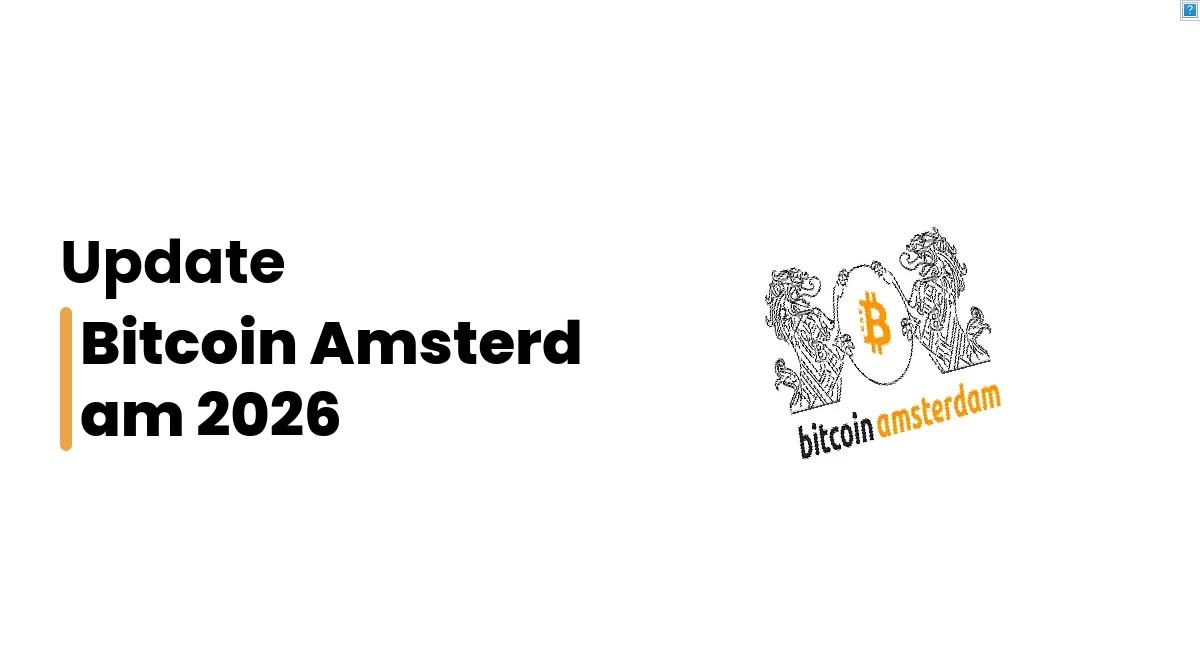 Bitcoin Amsterdam 2026 Event at SugarFactory Amsterdam November