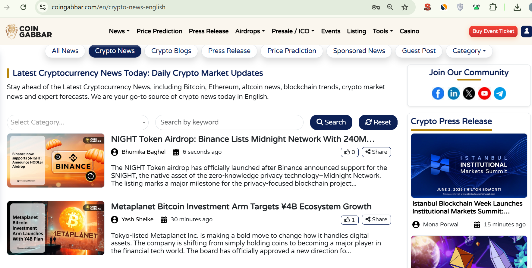 Editorial, Organic (News / Blog / Price Prediction)