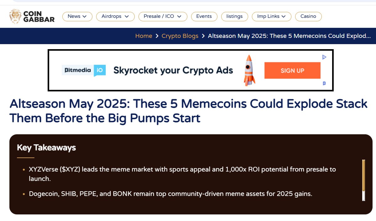 In Content Banner 1st Position