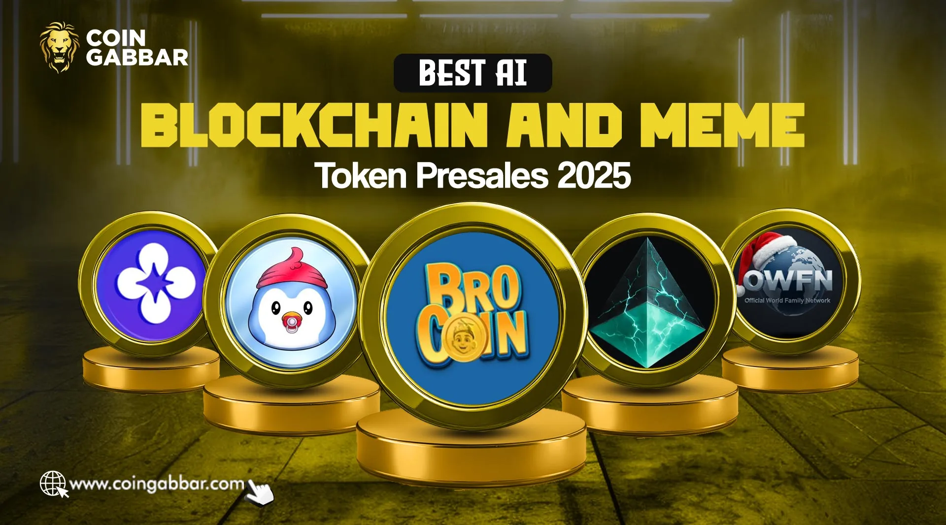 Best AI, Blockchain and Meme Token Presales