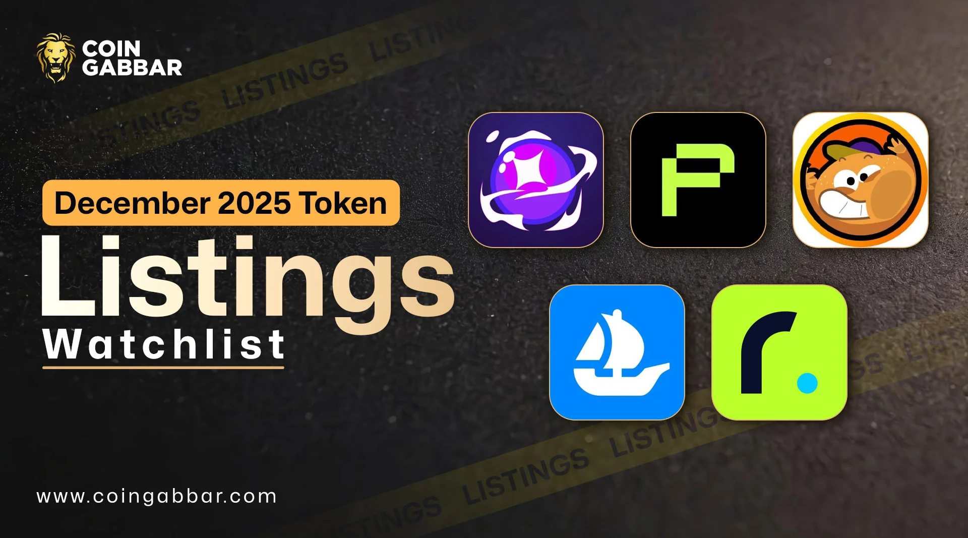 December 2025 Token Listings Watchlist