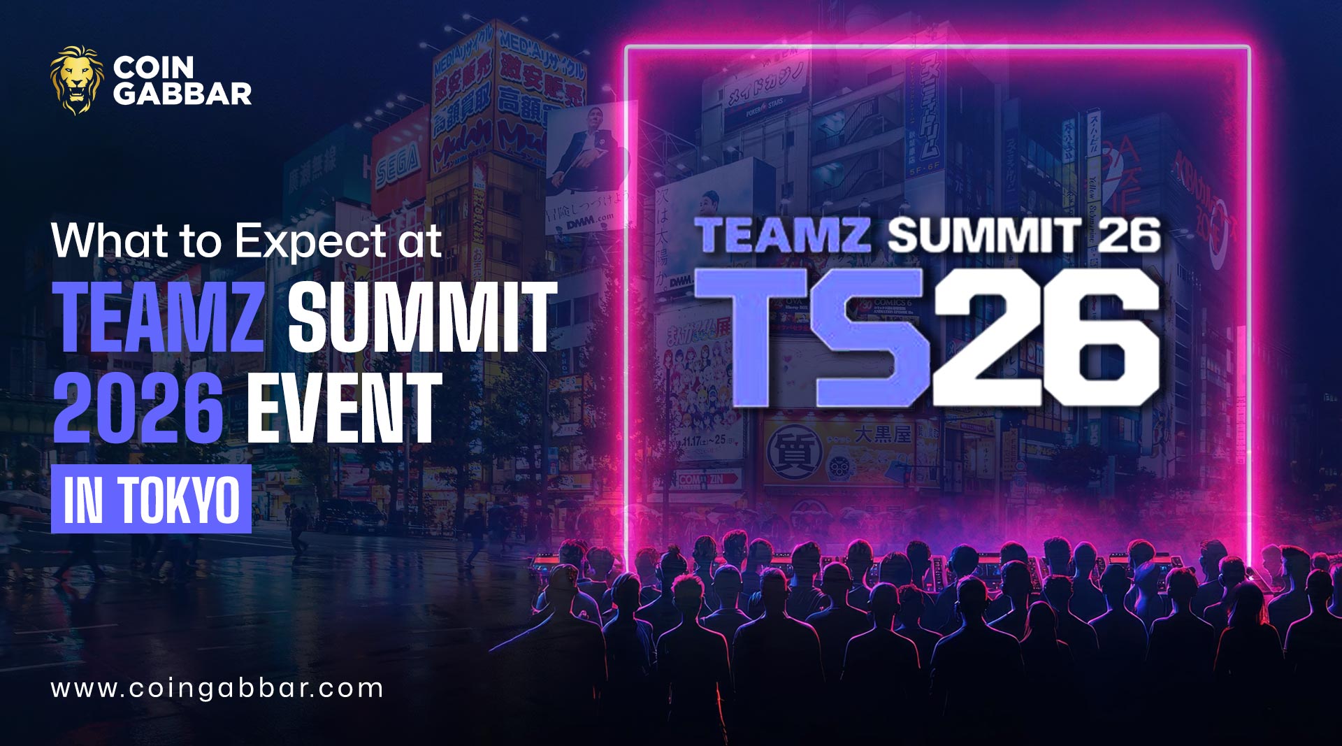 TEAMZ Summit 2026 Crypto conference in Japan