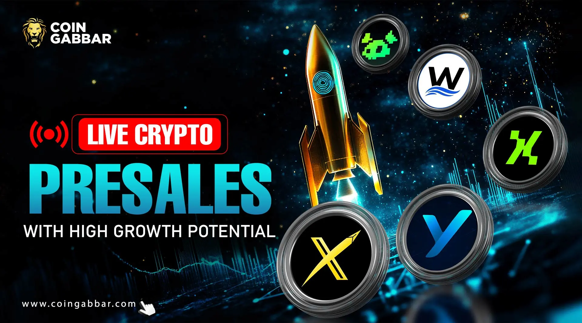 Live Crypto Presales with High Growth Potential