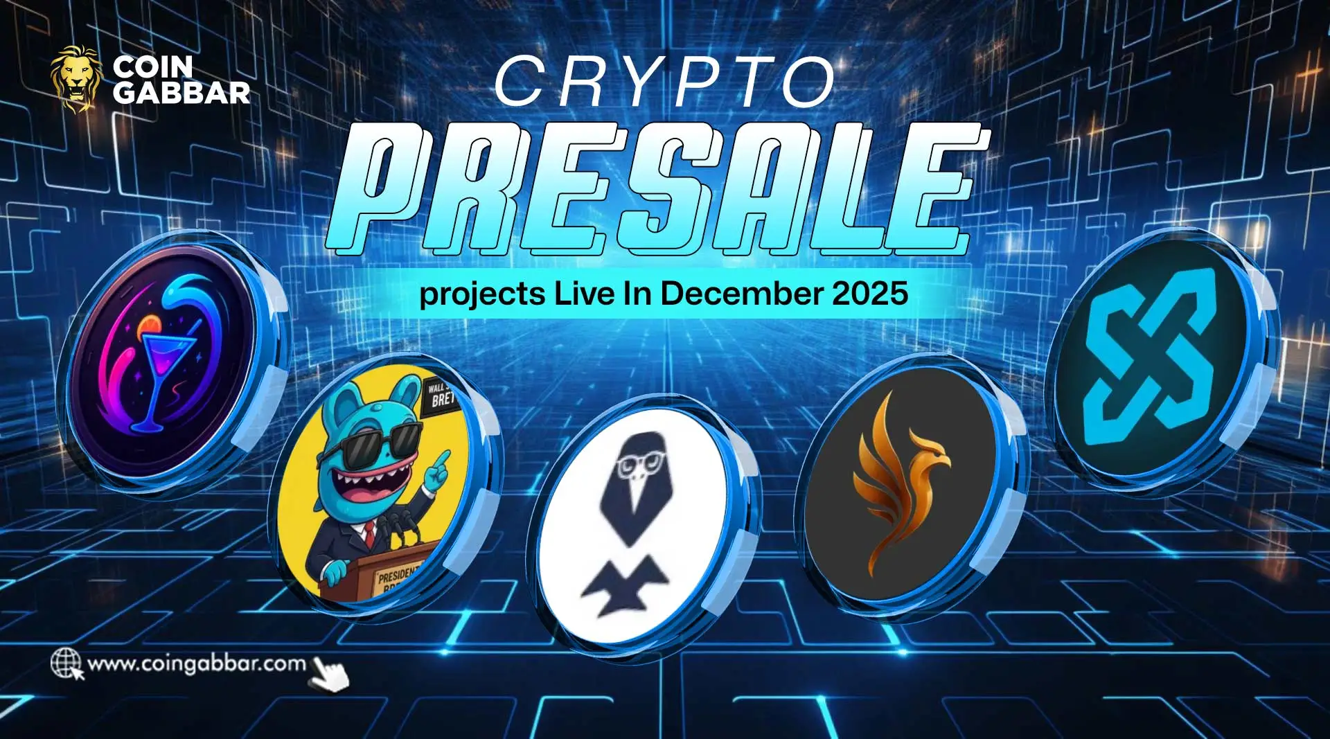 Crypto Presale projects Live In December 2025