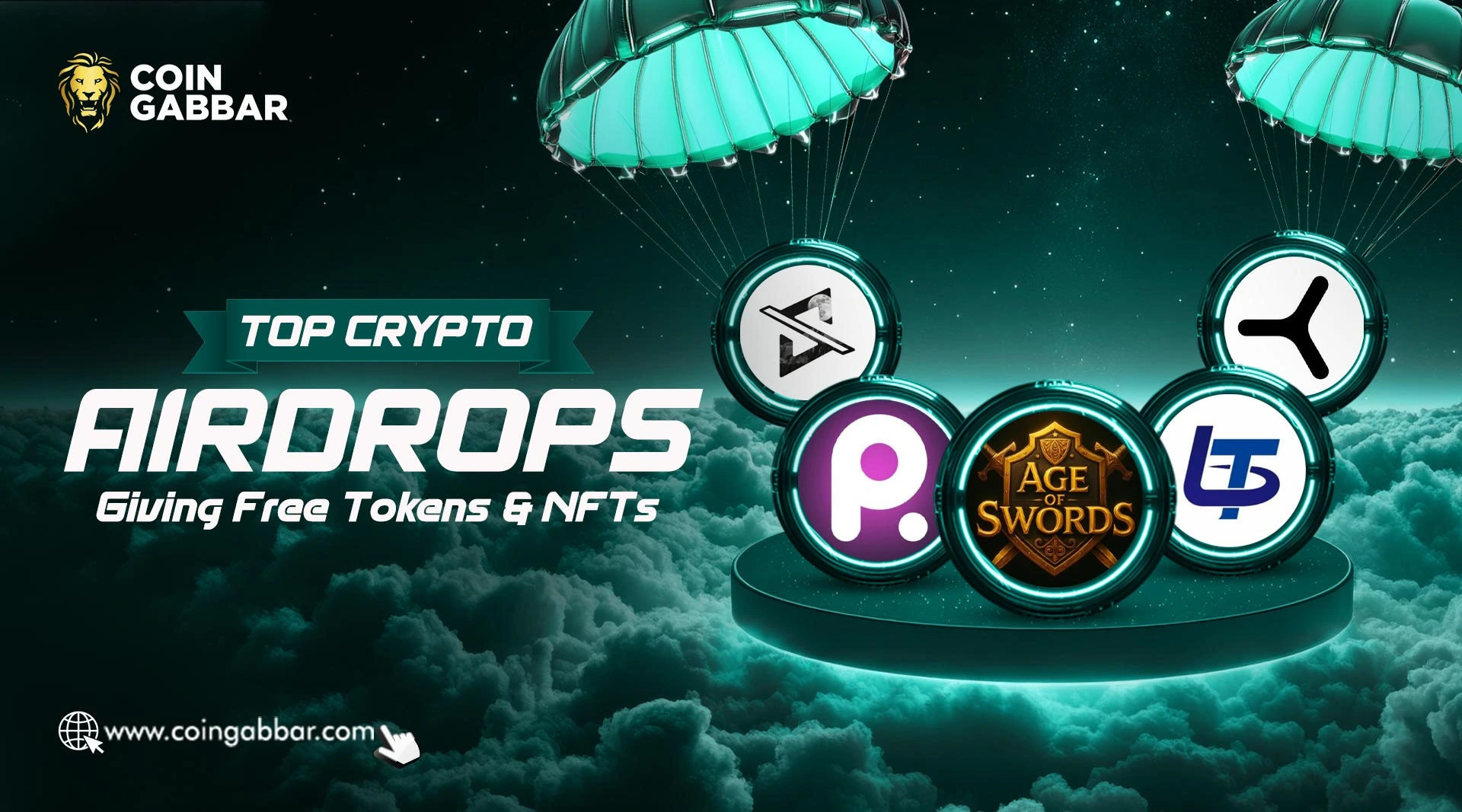 Top Crypto Airdrops Giving Free Tokens & NFTs