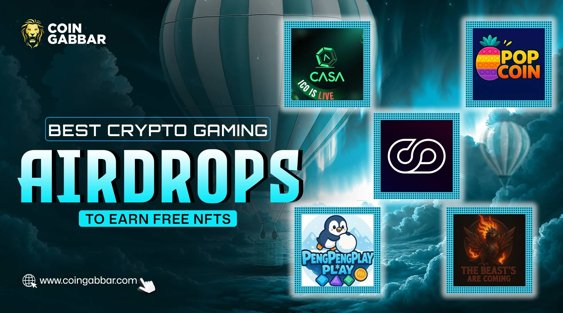 Best Crypto Gaming Airdrops to Earn Free NFTs