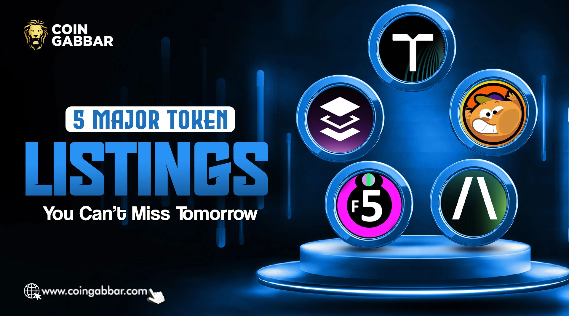 5 Major Token Listings You Can’t Miss Tomorrow