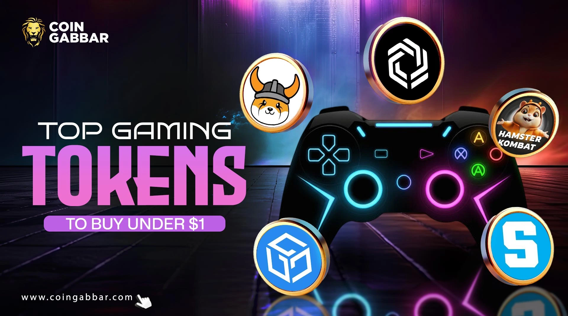 Top Gaming Tokens to Buy Under $1