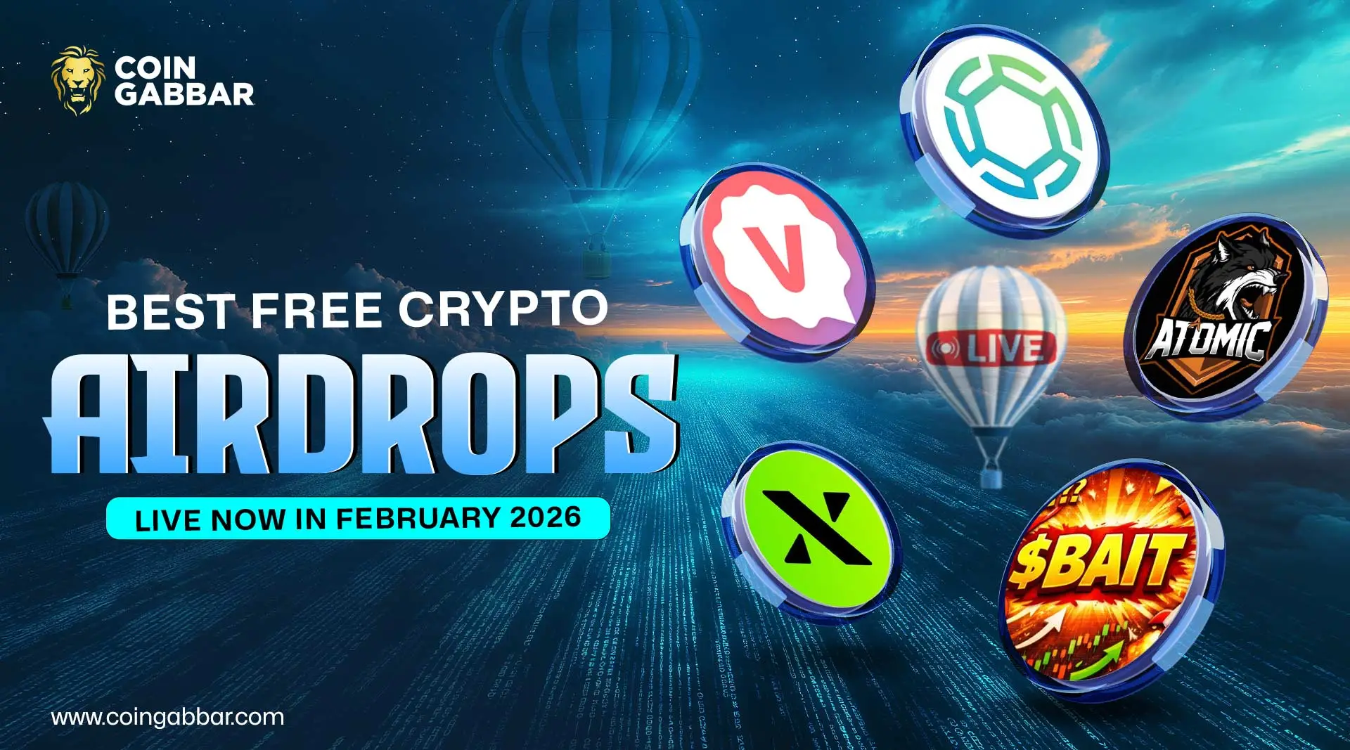 Best Free Crypto Airdrops Live Now in February 2026