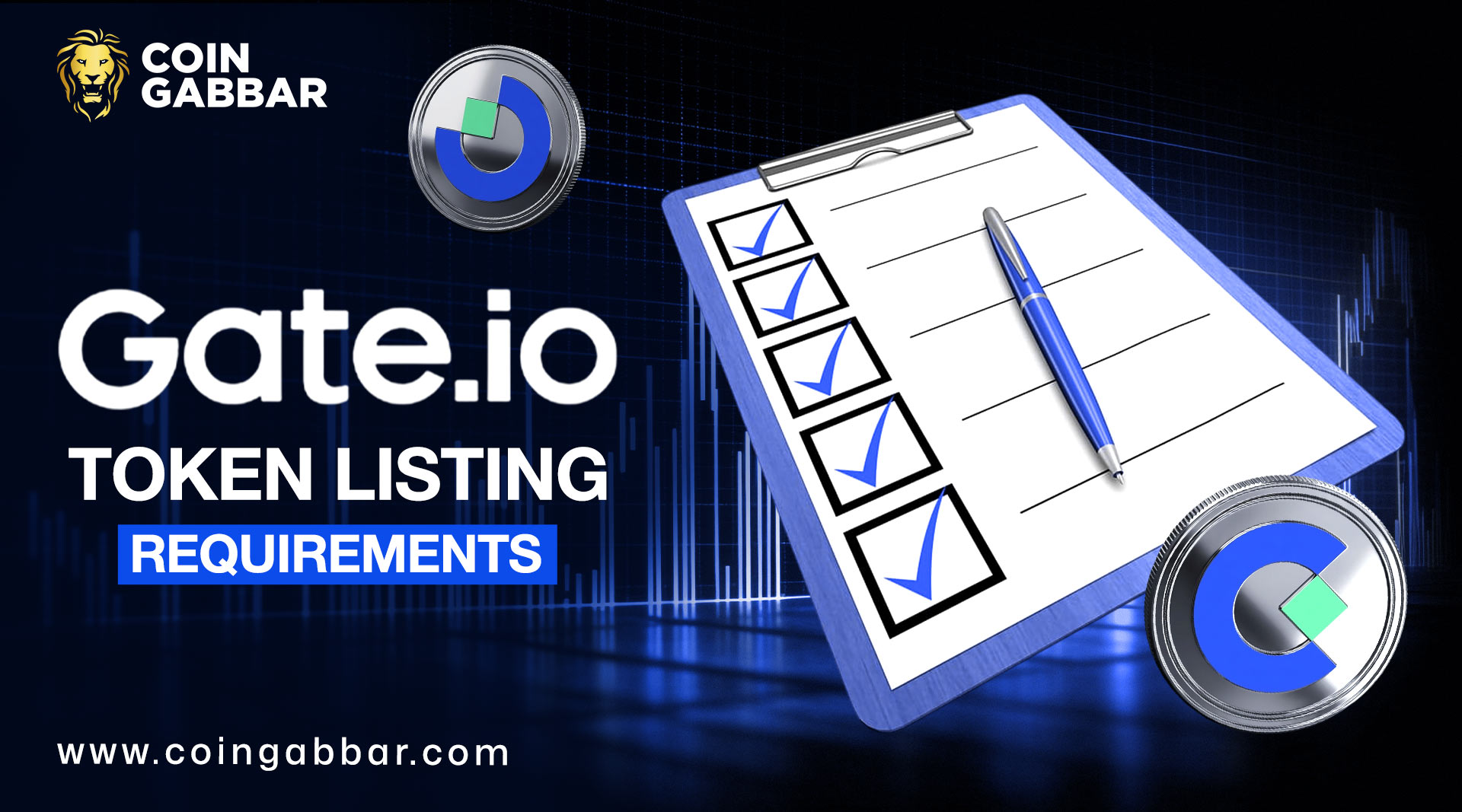 Gate.io Token Listing Requirements