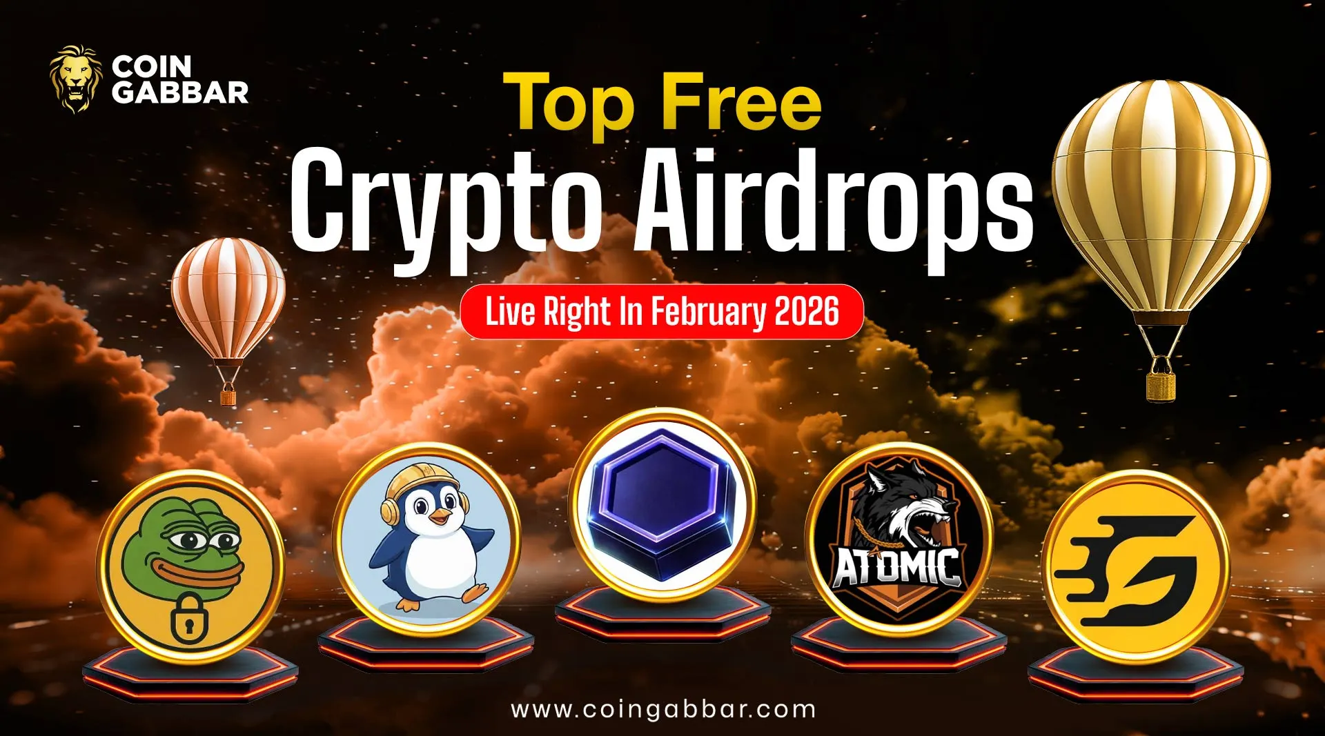 Top Free Crypto Airdrops Live Right In February 2026