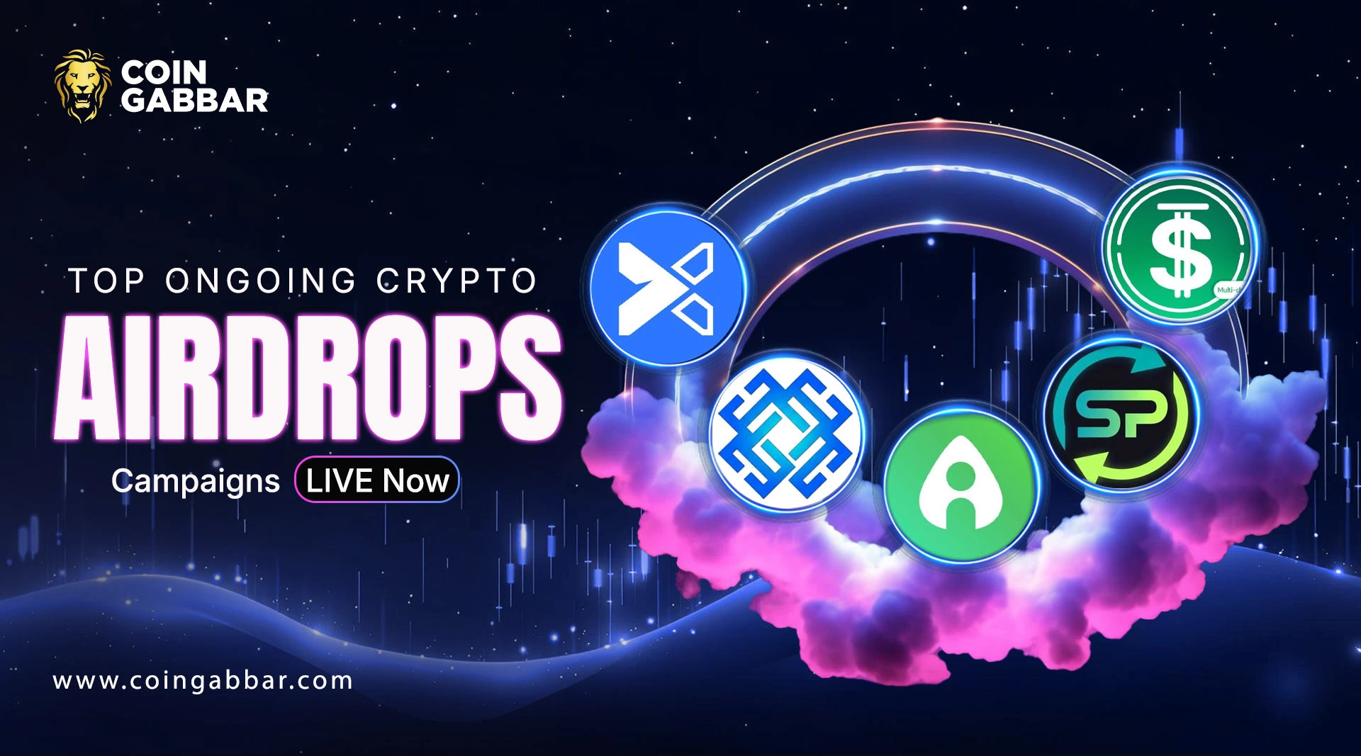 Top Ongoing Crypto Airdrops Campaigns Live Now
