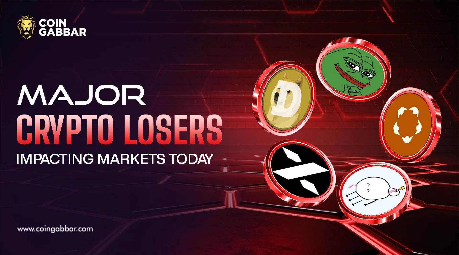 Major Crypto Losers Impacting Markets Today