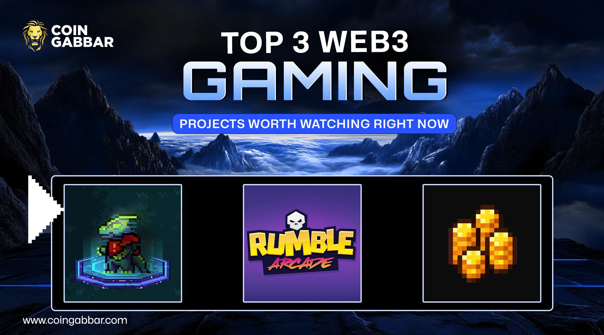 Top 3 Web3 Gaming Projects Worth Watching Right Now