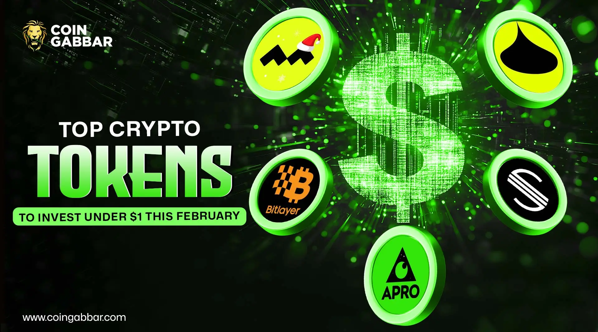 Top Crypto Tokens to Invest Under $1 This February