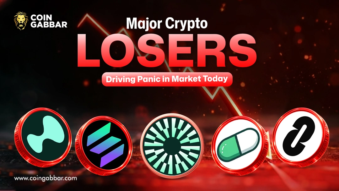 Major Crypto Losers Driving Panic in Market Today
