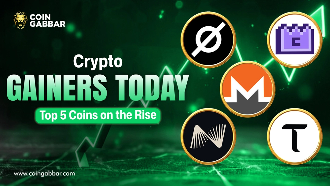 Crypto Gainers Today: Top 5 Coins on the Rise