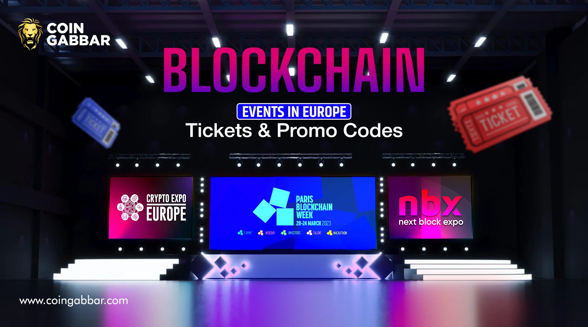 Blockchain Events In Europe: Tickets & Promo Codes