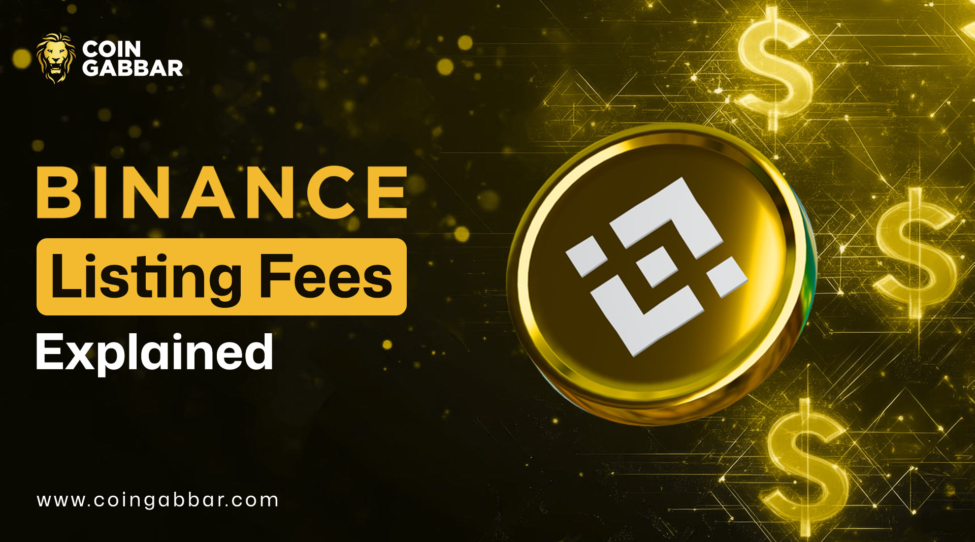 Binance Listing Fees Explained