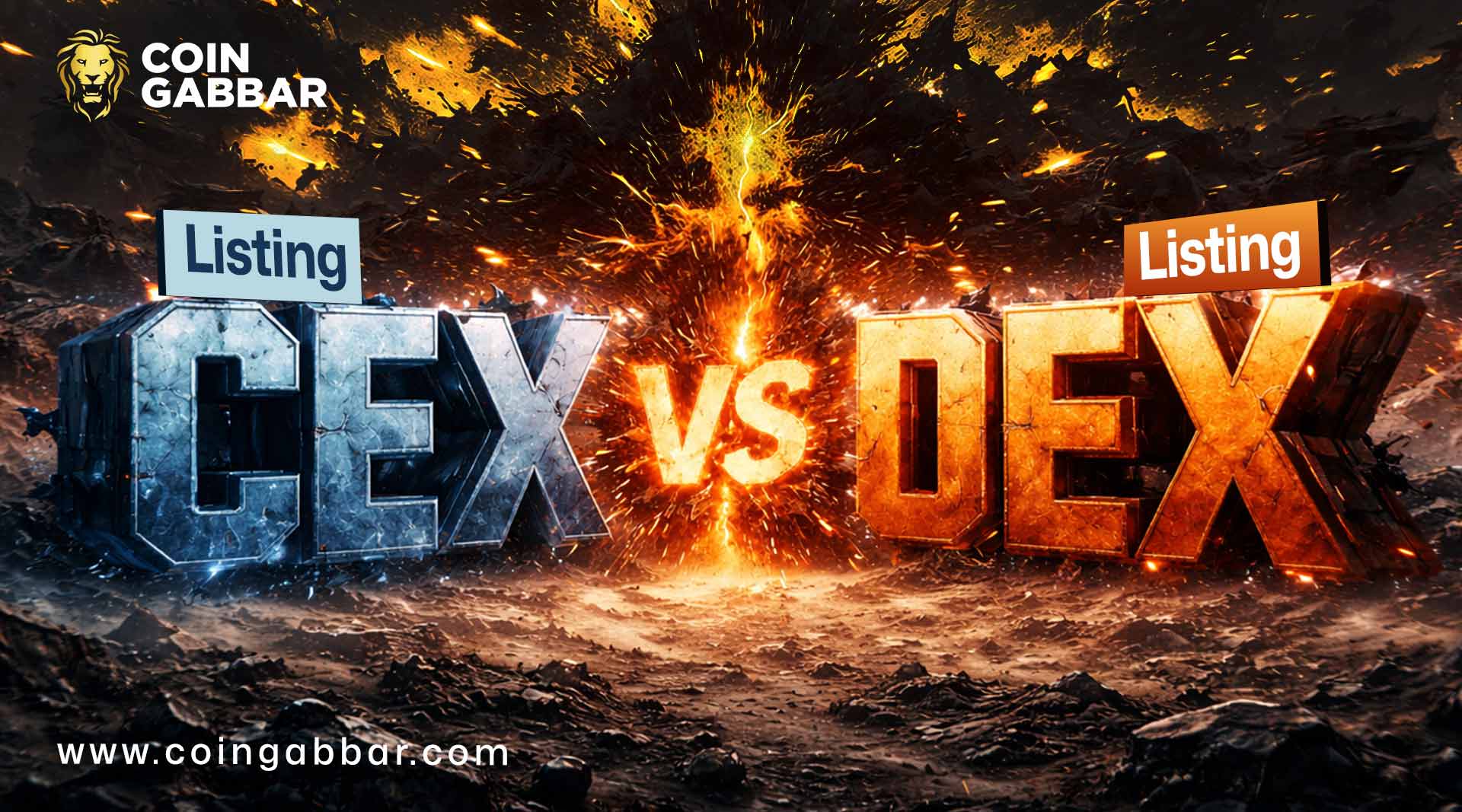 CEX and DEX  Listings