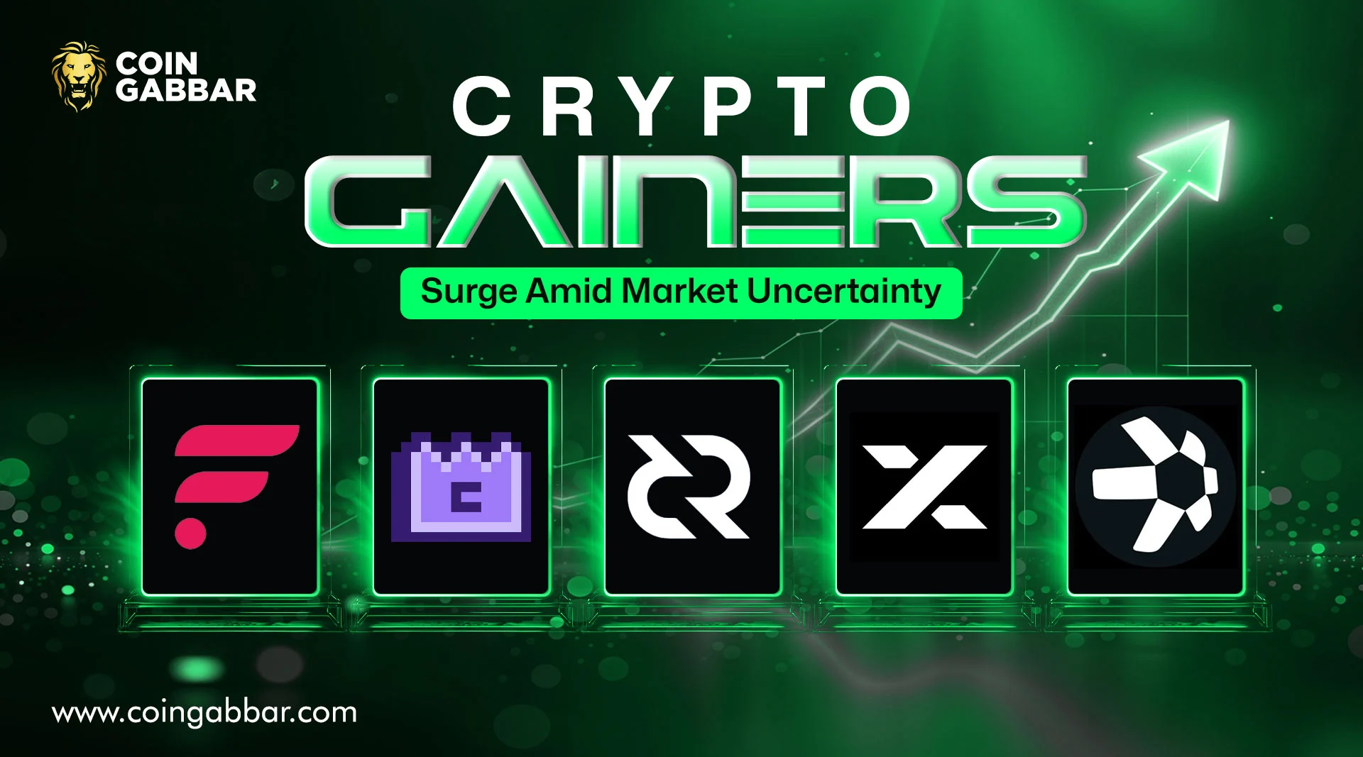 Crypto Gainers Surge Amid Market Uncertainty