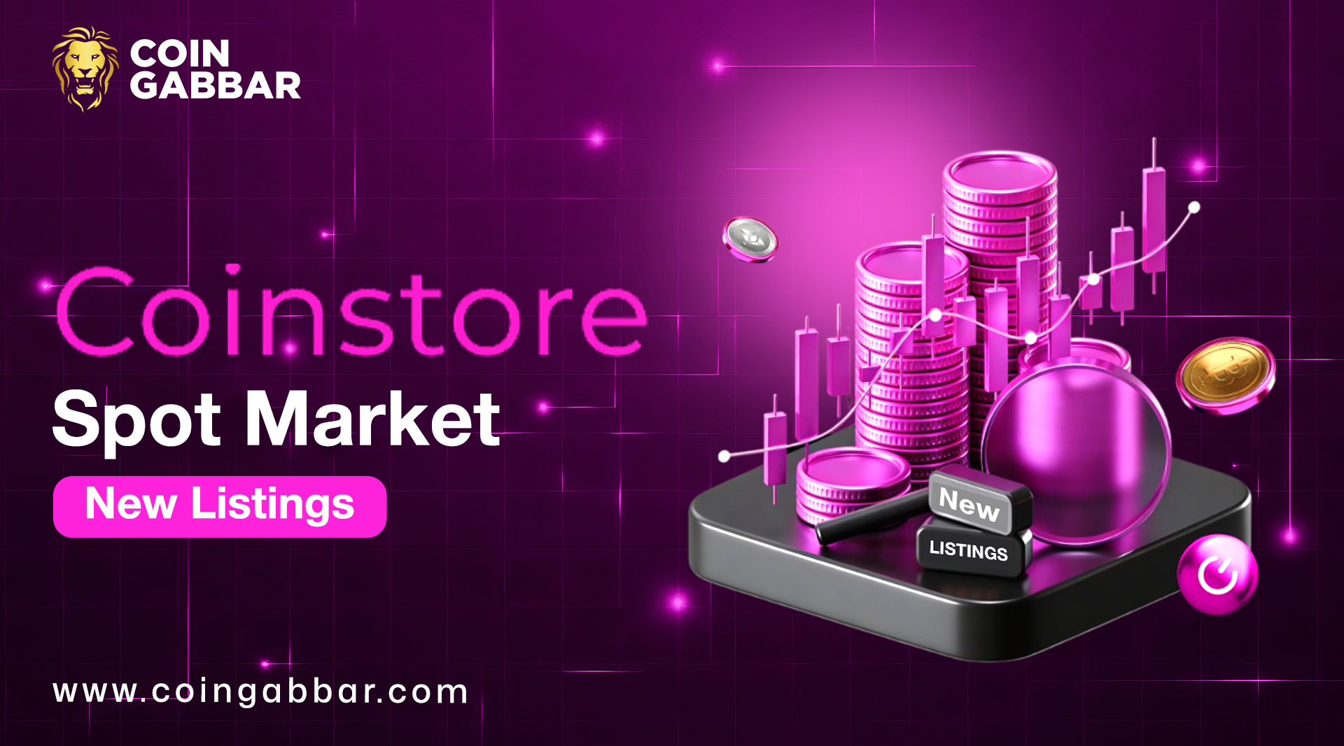 Coinstore Spot Market Listings