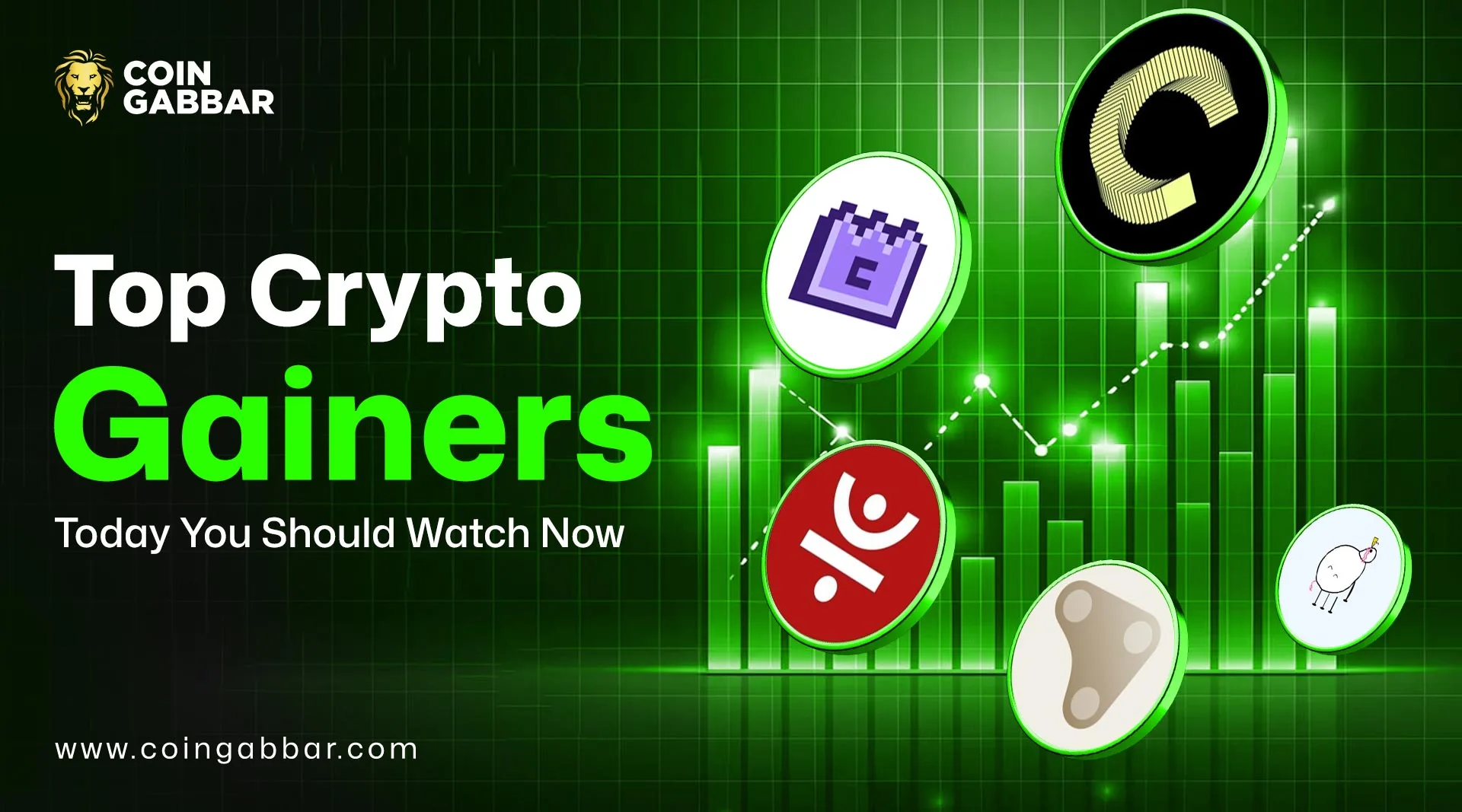 Top Crypto Gainers Today You Should Watch Now