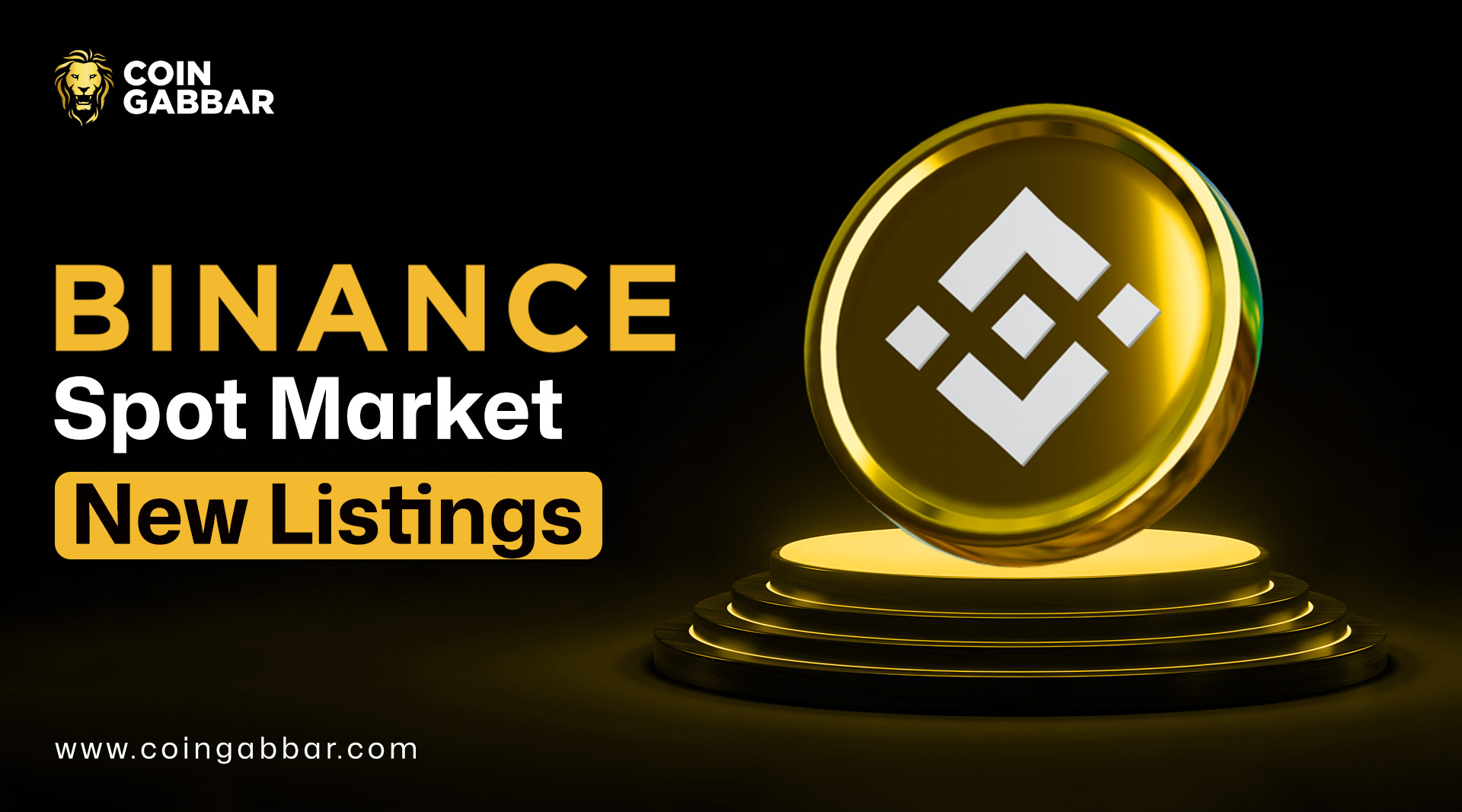 Binance Spot Market New