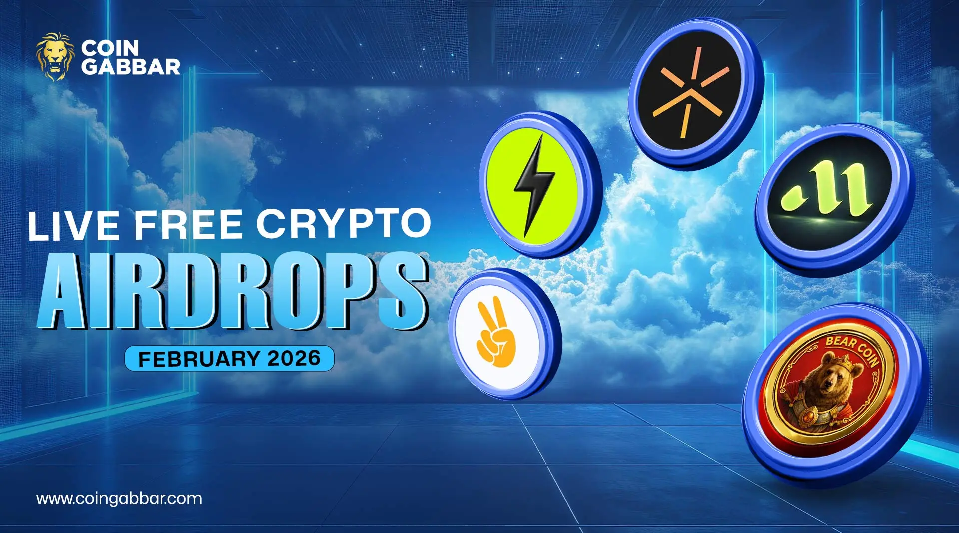 Live Free Crypto Airdrops February 2026