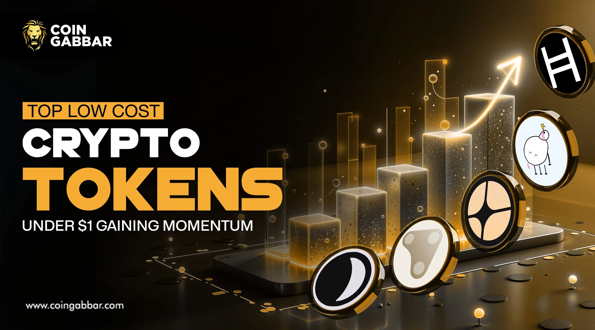 Top Low-Cost Crypto Tokens Under $1 Gaining Momentum