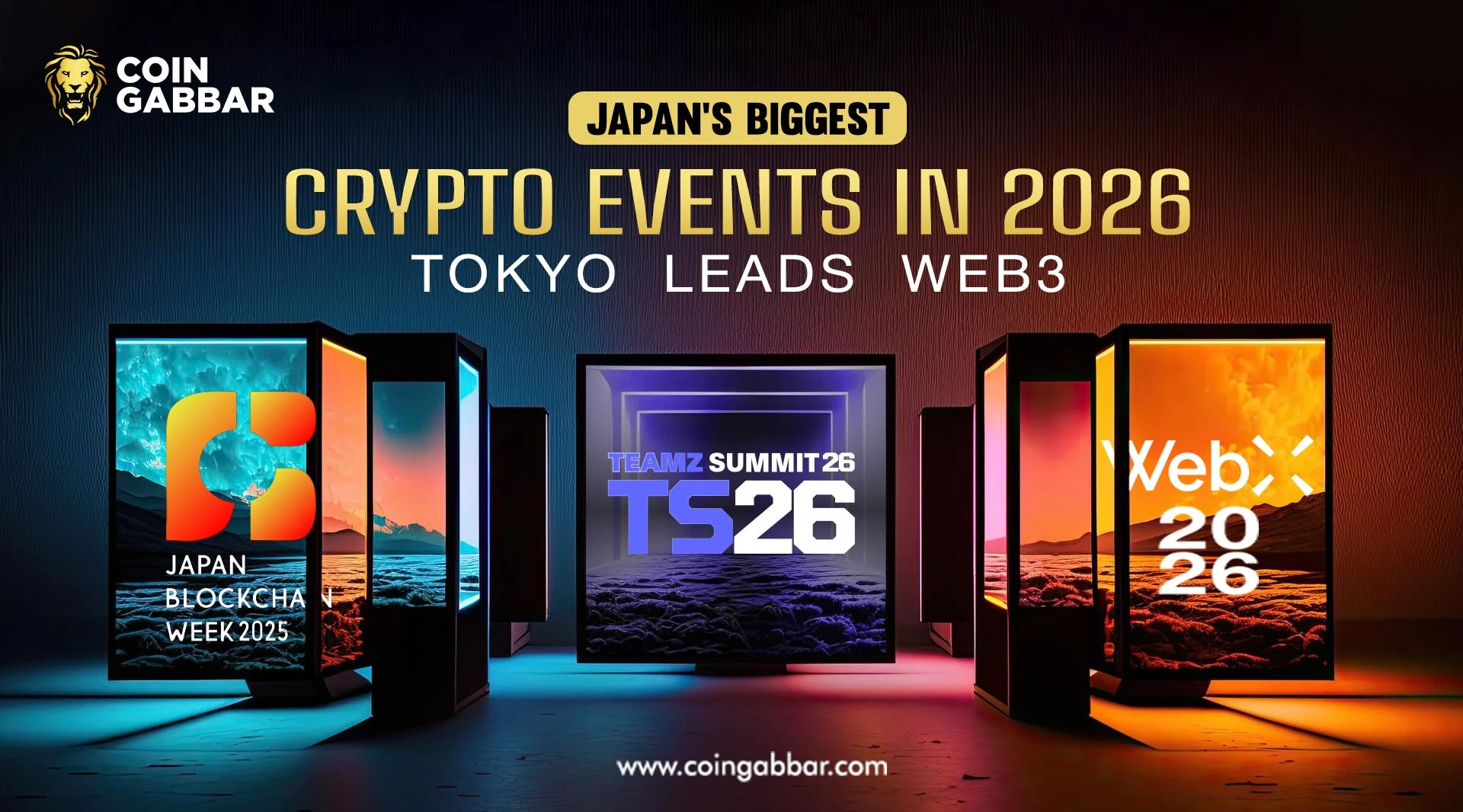 Japan’s Biggest Crypto Events in 2026: Tokyo Leads Web3