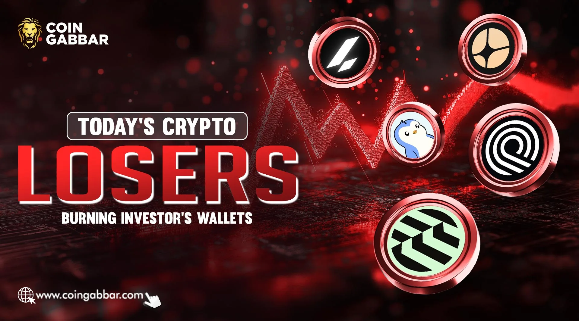 Top 5 Crypto Losers Impacting Market Prices Today