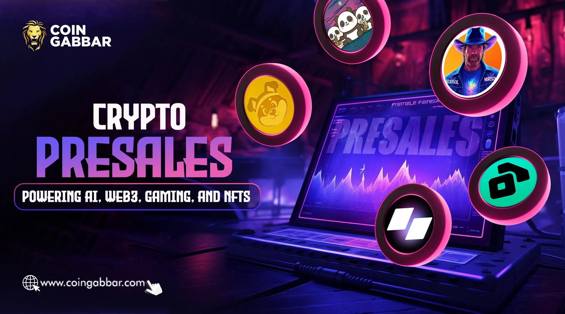 Crypto Presales Powering AI, Web3, Gaming, and NFTs