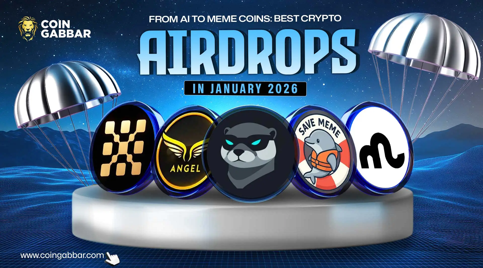 January 2026 Top Crypto Airdrops: Angel & Otto AI
