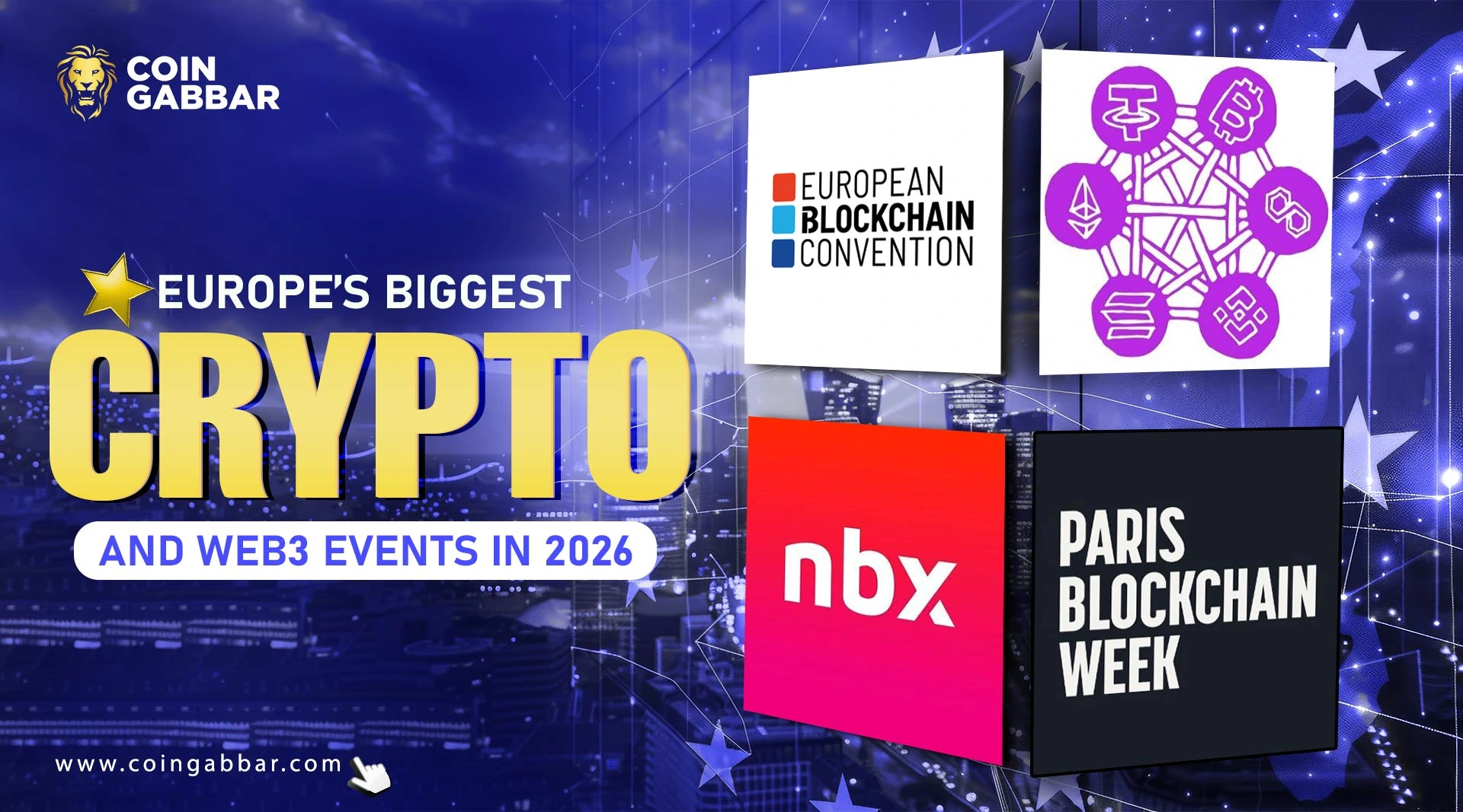 Top Crypto Events in Europe to Attend in 2026