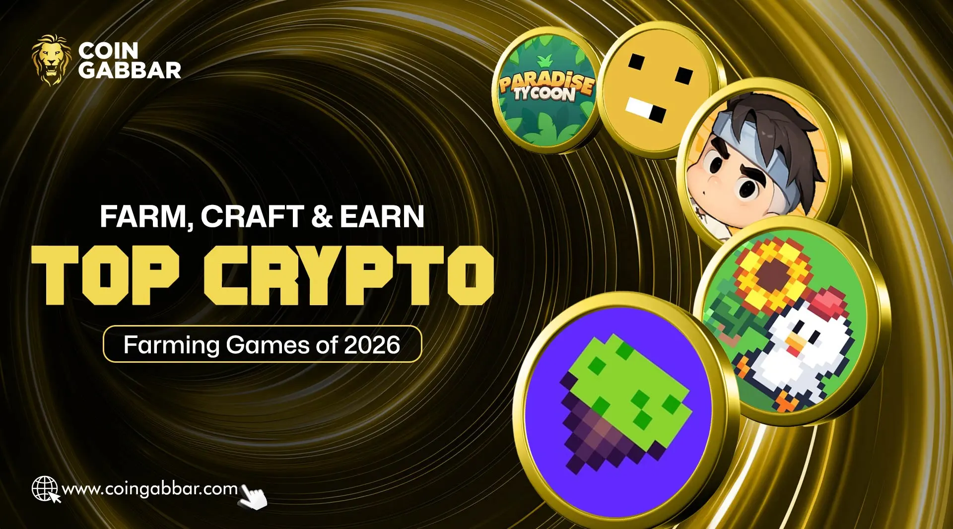 Top 5 Crypto Farming Games 2026 | Play To Earn Rewards