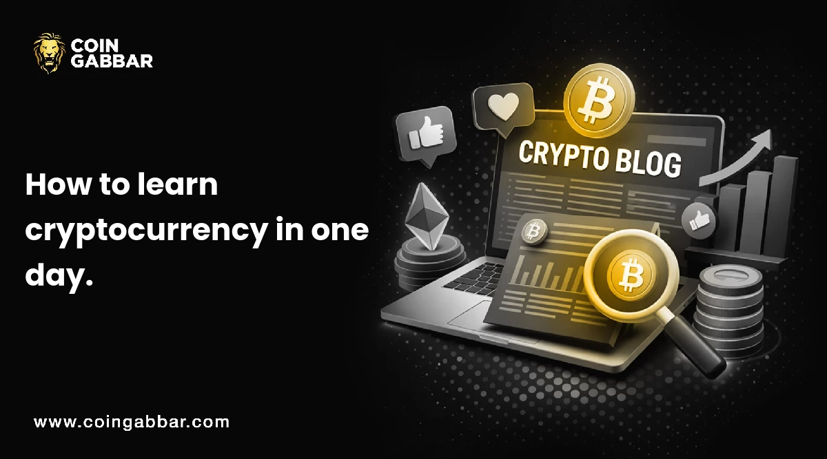 How to learn cryptocurrency in one day.